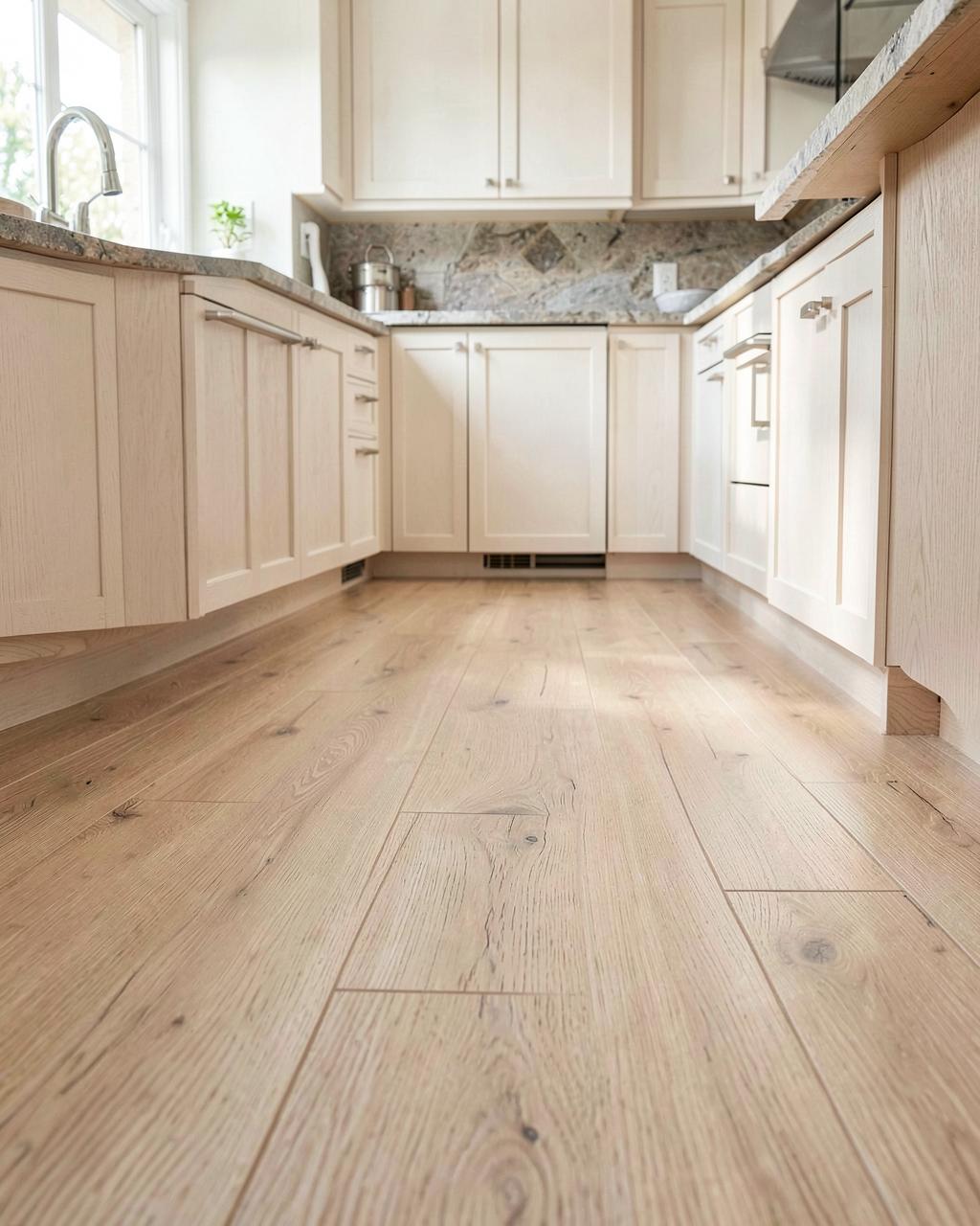 Luxury Vinyl flooring in a home interior